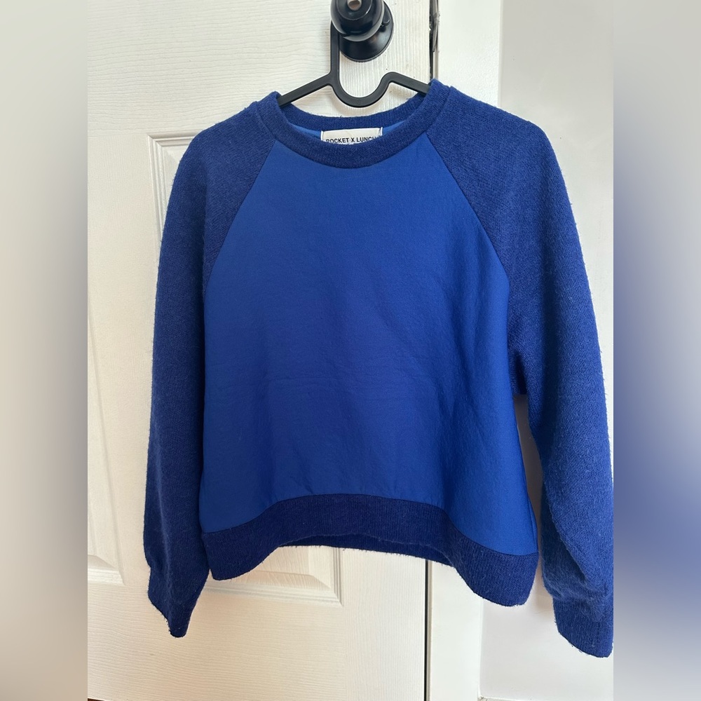 Blue sweater